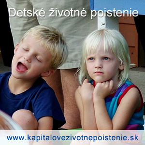 Kapitálové destké životné poistenie Farbička